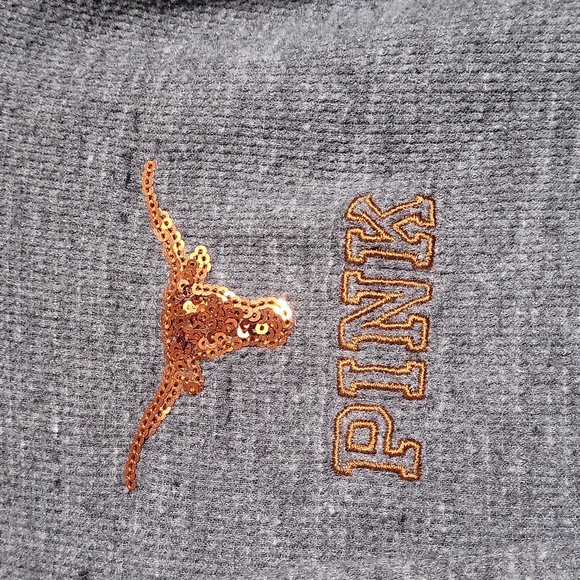 VICTORIA SECRET TEXAS LIGHTWEIGHT LS HOODIE - Picture 2 of 5